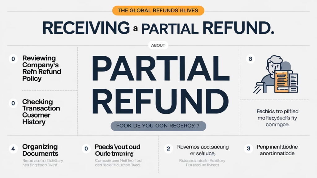 What should I do if I don’t understand my partial refund?