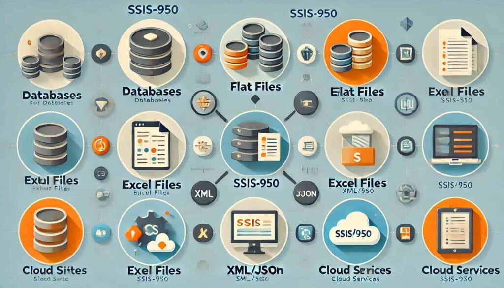 What types of data can SSIS-950 handle